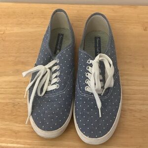 ⭐️American Eagle Outfitters Blue Polka Dot Sneakers